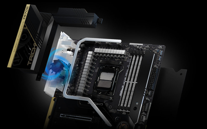 Composite VRM Heatsink